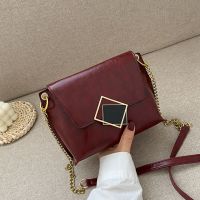 Shoulder Bag Handbag PU Female Bag All-Match Girl Messenger Bag Chain Small Bag Wallet