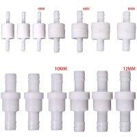 1PCS 4/6/8/10/12mm Plastic One Way Inline Check Valve Gas Air Liquid Water Fluids Valve For Water Petrol Diesel Oils Or Other