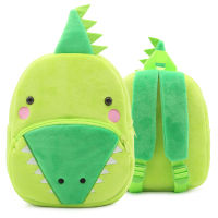 Kids Plush Stuffed Crocodile Backpack Children Backpack Cute Cartoon Animal Children School Bags for Boys Girls