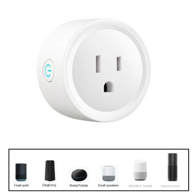 Tuya สำหรับ Smart Plug Adapter Home Wifi Outlet ทำงานร่วมกับ Echo, Google-Home Voice &amp; Remote Control Home Appliances For