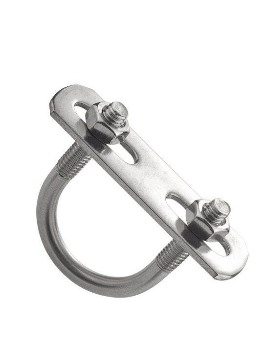 m6-m8-pipe-16-108-304-stainless-steel-u-shaped-pipe-clamp-u-clip-fillet-with-baffle-nut-combination-u-shaped-screw-buckle-bolt-nails-screws-fasteners