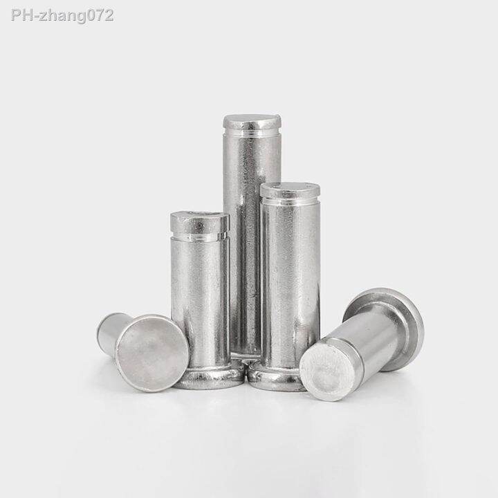 304-stainless-steel-flat-head-shaft-pin-grooved-cylindrical-pin-snap-ring-locating-pin-fixed-hole-pin