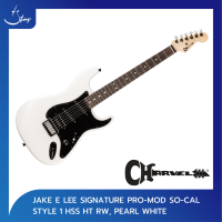 กีตาร์ Charvel Jake E Lee Signature Pro-Mod So-Cal Style 1 HSS HT RW, Pearl White | Strings Shop