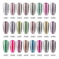 ROSALIND 15ml Shiny Platinum Gel Set Bright For Nail Art Design LEDUV Lamp A393-404