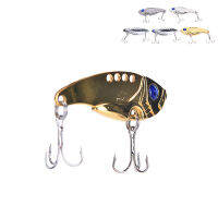 KLKLJYFI 5pcs Lot Metal VIB Blade เหยื่อตกปลา crankbaits ตะขอเบส5cm 11g