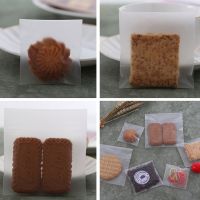 100Pcs Opp Frosted Translucent Self adhesive Bag For Candy Cookie Bread Food Opp Cake Gift Packaging Bags DIY Wedding Party