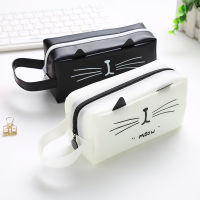 Cat Stationery Bag Student Pencil Case Stationery Bag Cute Cat Cosmetic Bag Bath Cosmetic Cosmetic Bag Cute Cat Stationery Bag