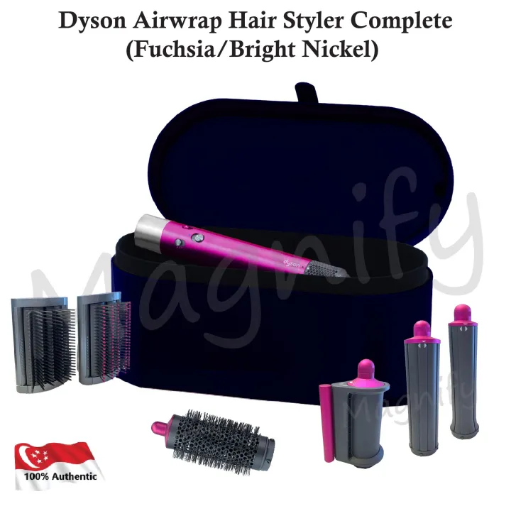 Dyson Airwrap Hair Styler Complete (Fuchsia/Bright Nickel) | Lazada  Singapore