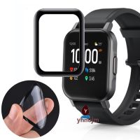 ฟิล์ม AUKEY LS02 Smart Watch ฟิล์ม ฟิล์มป้องกันรอยหน้าจอ 5D ฟิล์มกันรอยเต็มจอ สำหรับ AUKEY Smart watch LS02 ฟิล์ม AUKEY LS02 สติ๊กกอร์ 【BYUE】