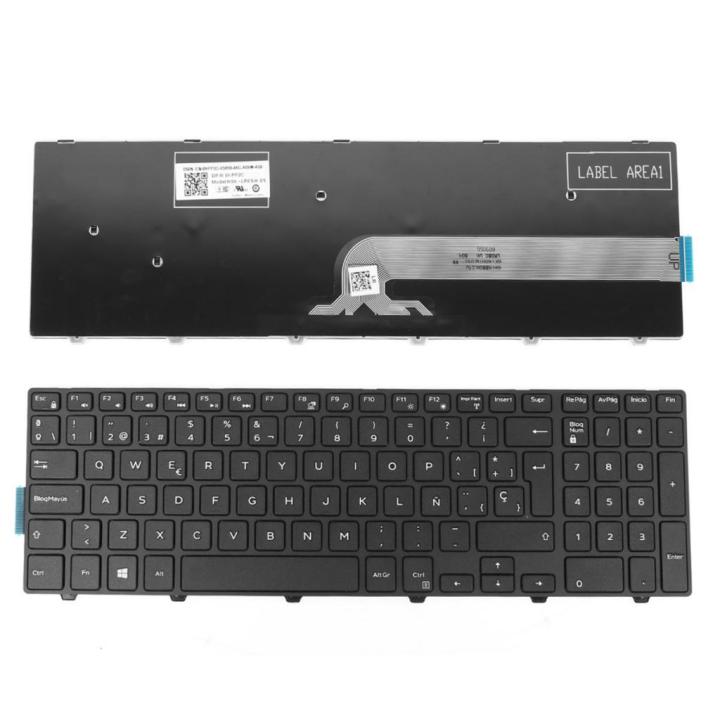 zystar-อะไหล่แป้นพิมพ์แล็ปท็อปพลาสติกสเปนสำหรับ-dell-inspiron-15-5000ชุด