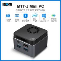 M1T-J มินิพีซี Mini PC Intel Celeron J4125 Quad Core 8GB LPDDR4 128GB/256GB/512GB M.2 SSD 2.4G / 5.0G WiFi Bluetooth 4.2 HDMI 2.0 4K 60Hz Type-C Pocket Mini Computer