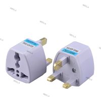 1/2/5pcs Universal EU US AU to UK 3 Pin AC Power Socket Plug Travel Wall Charger Outlet Adapter Converter Connector UK plug W6TH