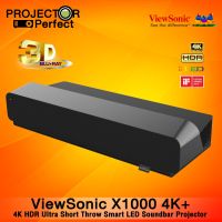 ViewSonic X1000-4K+ UHD 4K HDR Ultra Short Throw Smart LED Projector with Harman Kardon Soundbar and WiFi &amp; Bluetooth [ by Projector Perfect ]