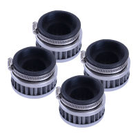 4Pcs 52Mm-58Mm Carb Air Filter Cleaner Pod อุปกรณ์เสริมสำหรับรถจักรยานยนต์ Pit Dirt Bike Scooter Quad A