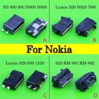 ใหม่ Micro USB Jack สําหรับ NOKIA N9 lumia 800 900 N900 N800/920 N920 N80/929 930 1520/925 ขั้วต่อเครื่องชาร์จเสียบพอร์ตเชื่อมต่อ