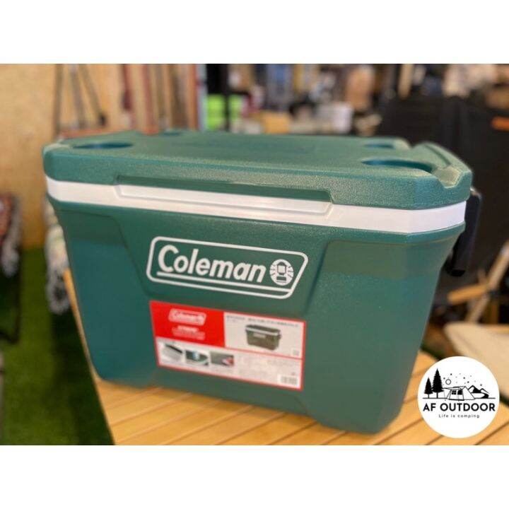 กระติกน้ำ-coleman-jp-52qt-xtreme-cooler-evergreen-ของแท้-100-กระติกน้ำแข็ง-เก็บความเย็นได้-3-วัน