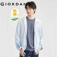 GIORDANO ผู้ชาย เทคโนโลยีขั้นสูง ครีมกันแดดถักเสื้อกันลมแบบบางคลุมด้วยผ้ายืดหยุ่น Free Shipping 01073091