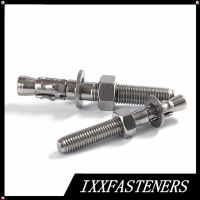 5PCS M6 M8 M10 M12 M16 304 สลักเกลียวขยายสแตนเลส Wedge Anchor Screw Type Expansion-g0g