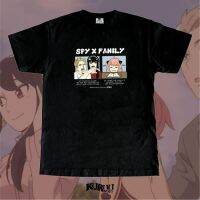 เสื้อยืด พิมพ์ลายการ์ตูนอนิเมะ Spy X Family Kuruu Forger Family