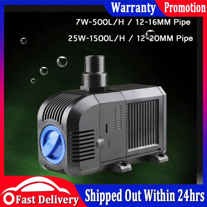 [Philippine stock] 1500L/h Ultra Silent Submersible Water Pump for ...