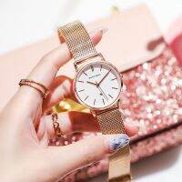 New style watch for women fashionable simple elegant high-end light luxury niche womens non-mechanical waterproof quartz