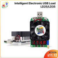 RD LD25 LD35 USB Interface Electronic Load resistor Discharge battery test LED display fan adjustable current voltage 25w