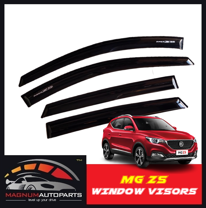 MG ZS Window Visors (Black) | Lazada PH