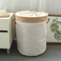 Picnic Basket Stand Laundry Basket Toy Storage Box Large Bag Cotton Washing Dirty Clothes Big Basket Organizer Bin Handle 109