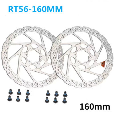 RT56จักรยานเสือภูเขาดิสก์เบรกโรเตอร์160มิลลิเมตร180มิลลิเมตร Deore RT26 M6000 MT200 M375 6สายฟ้าที่มีประสิทธิภาพระบายความร้อนดิสก์เบรกอุปกรณ์จักรยาน