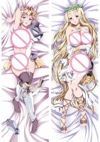 [HOT SHXLLOWWQWH 522] Kuroinu Kedakaki Seijo Wa Hakudaku Ni Somaru Dakimakura Celin Lucullus Olga Discordia ปรับแต่งปลอกหมอนหมอนเครื่องนอน