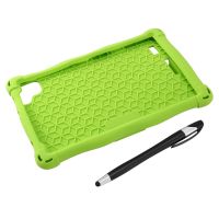 Silicone Case for Samsung Galaxy Tab A7 Lite 2021 8.7Inch T220 T225 Tablet Case with Pen Tablet Stand for Office