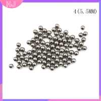 【HJ】 100pcs BICYCLE REPLACEMENT Silver TONE STEEL BEARING Ball 4/4 5/5/5 5mm DIA