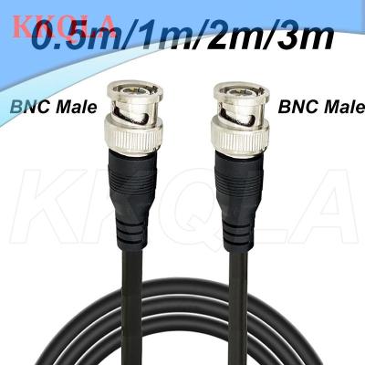 QKKQLA BNC Male To Male Adapter Cable For CCTV Camera BNC Connector Cable Camera BNC Accessories 0.5M/1M/2M/3M