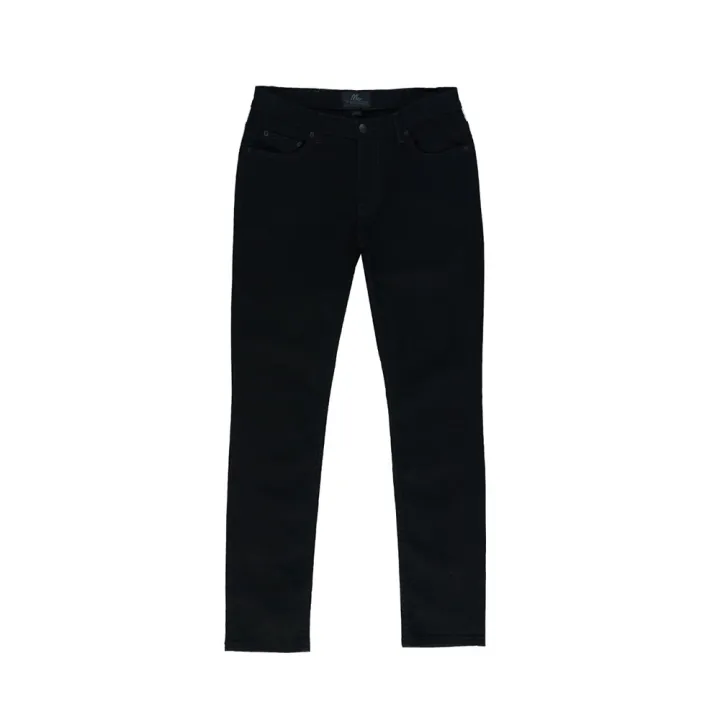 mc-jeans-กางเกงยีนส์-กางเกงขายาว-ทรงขาเดฟ-สีดำ-ทรงสวย-mbd1248
