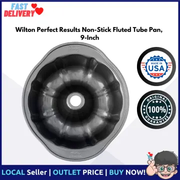 Wilton Perfect Results Non-stick Fluted Tube Pan 9-inch 