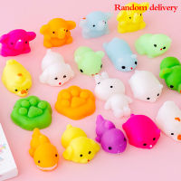 ruyifang Kawaii Animal Soft Mochi Fidget ของเล่นต่อต้านความเครียดบรรเทาประสาทสัมผัสของเล่นสำหรับผู้ใหญ่