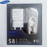 [Hot K] ที่ชาร์จความเร็วสูง Samsung ของแท้9V/อะแดปเตอร์ชาร์จ1.67a สาย Usb C Galaxy S8 S9 S10 + S20 Note 10 9 8 A20 A30s A40 A50 A51 A60 A70