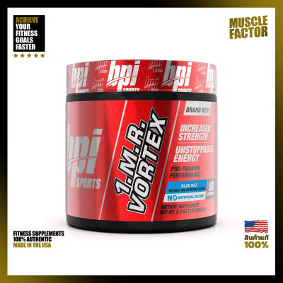 BPI Sports 1.M.R. Vortex - 50 Servings , the newest evolution of pre-workouts - Unparalleled Focus Power &amp; Long Lasting Energy!