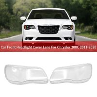 ฝาครอบไฟหน้ารถโป๊ะโคมไฟเคสใสฝาครอบไฟหน้ารถสำหรับ Chrysler 300C 2011- 2020