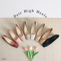 Mgaccess Petr High Heels Shoes 732-2 รองเท้าคัทชู