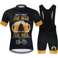 BEER Mtb Cycling Pants Bicycle Uniform Sports Set Clothing Mens Sets Summer 2022 Bib Suit Costume Bike Jersey Blouse Gel Jacket