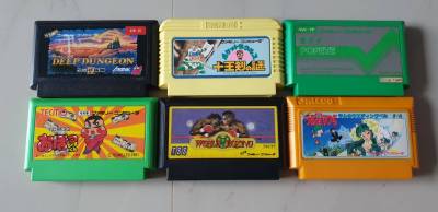 ตลับเกมส์ Super Famicom nintendo เกมส์สนุกวัยเด็กใช้งานได้ปกติ