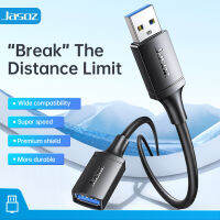 Jasoz USB Extension Cable Type A ชายหญิง USB 3.0 2.0 Extender สำหรับสมาร์ทแล็ปท็อปพีซีทีวี X One SSD Fast Speed Cable