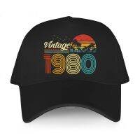 [Fine Jewelry]หมวกกอล์ฟหรูหราผู้ชาย SnapbackClassic 1980ผู้ชายหมวกผ้าฝ้าย80วินาที40th Birthdaycap 40ปีหมวกเบสบอล