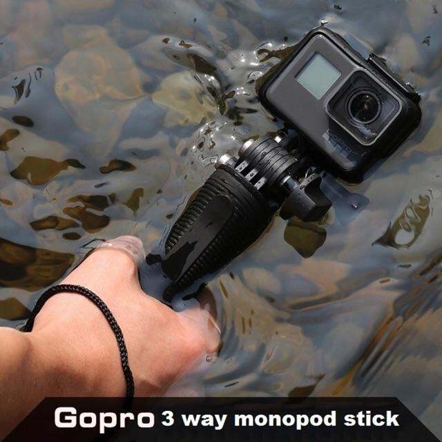 best-seller-ไม้-3-way-gopro-three-way-tripod-แขนยื่น-มือจับ-ขาตั้งกล้อง-gopro-osmo-action-camera