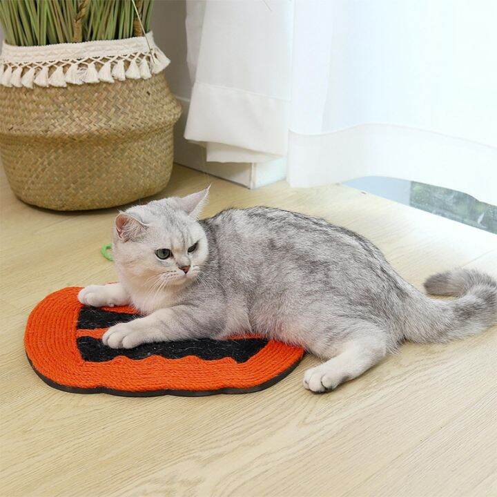 kitten-scratch-board-cats-scratching-toy-ปกป้องเฟอร์นิเจอร์-claw-scraper-สำหรับ-cat-scratcher-mat-natural-sisal-mats