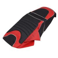 uxcell Motorcycle Seat Saddle Cover for Yamaha ZY125T-5 Black Red Motorbike Waterproof Rain Protection Seat Cover Cushion