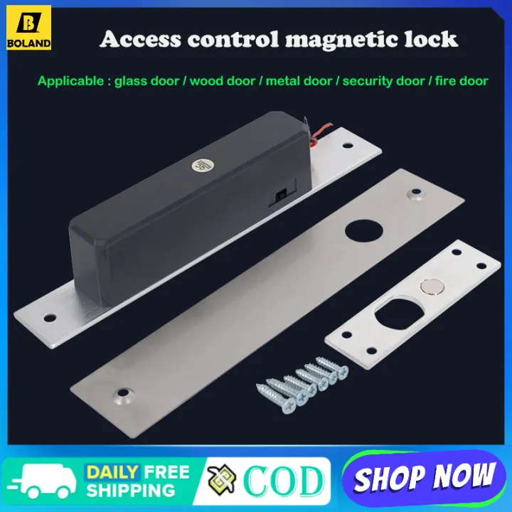 Boland DC 12V Access Control Magnetic Lock 2Wire Low-Temperature Anti ...