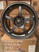 ล้อแม็กใหม่ - GRAM LIGHT ล้อเบา - งานYUSTA - ขอบ 18 x 8.5 x 8.5  5รู114.3 ET35/35 - ส่งฟรี Kerry Express - รบกวนสอบถามทางแชทก่อนคลิกสั่งซื้อ