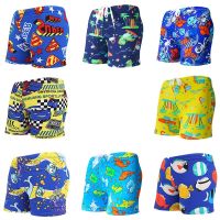 Childrens Trunks Flat Camo Printed Boys Shorts Big Hot Bathing